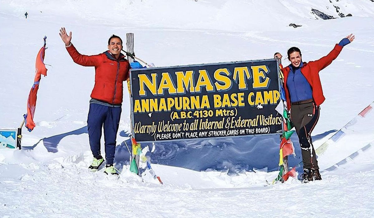 Annapurna Base Camp Trek in january